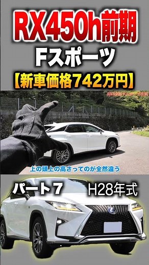 [Lexus RX] Part 7 Introduction! "Lexus RX450h F Sport 4WD"