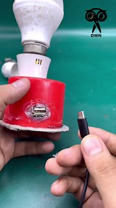 463K views · 3.6K reactions | Pvc bottle cap into table bulb with rechargeable | Creative Own | Facebook