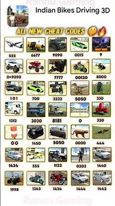 Indian bike driving game 3D All new cheat code 💥🤑 #trending #viral #gaming #shorts