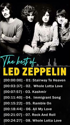 The Best Of Led Zeppelin - Greatest Hits Led Zeppelin Full Album 2024