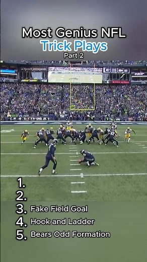 Ranking the MOST Genius NFL trick plays | Pt 2