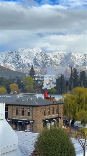 Spring snowfall in Queenstown ❄️✨ 27/Oct/2025 . . . . . . . #travelinspiration #placestovisit #guide #thingstodo #travelwithme #destination queenstown snowfall and arrowtown | Miaandtheworld