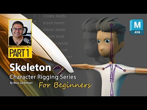 Character Rigging for Beginners: 01 Skeleton