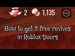 😮💝 How to get 2 free revives in Roblox Doors 😮💝