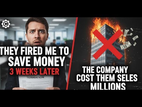They Fired Me To Save Money. 3 Weeks Later, The Company Cost Themselves Millions