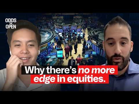 “If it is easy and obvious, there is no edge in it” - TD Quant Matt Schrager