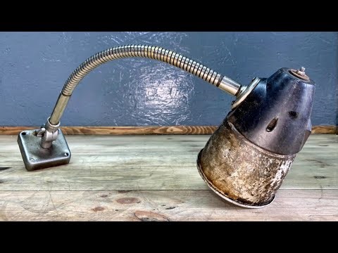 Old Lamp Restoration | Rusty Lamp repair