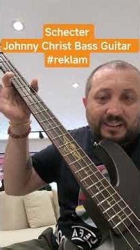 Saf Güç! Schecter Johnny Christ Bass #reklam #schecterguitars #johnnychrist