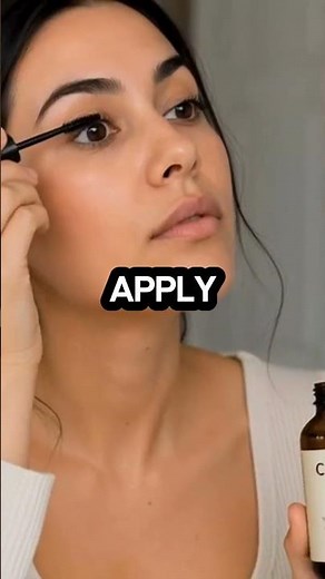 3-step lash transformation with stuff you have at home #diy #lashes #hack