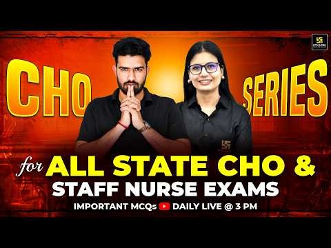 CHO Series 2026 #2 | All State CHO & Staff Nurse Exam | MP CHO Vacancy 2026 | Utkarsh Nursing