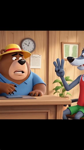 волк устаивается на работу