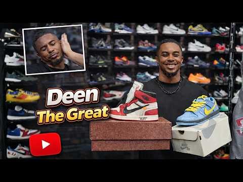 Deen The Great Goes Shopping For Sneakers with CoolKicks