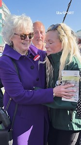 A special day for Nick Rockett's groom ❤️ #AintreeFestival | #GrandNational | ITV Racing