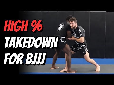 High Percentage Takedown for BJJ (Works in Gi & No GI)