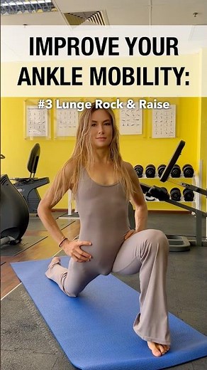 Improve Your Ankle Mobility 💪 #shorts #strength #yoga #fitness