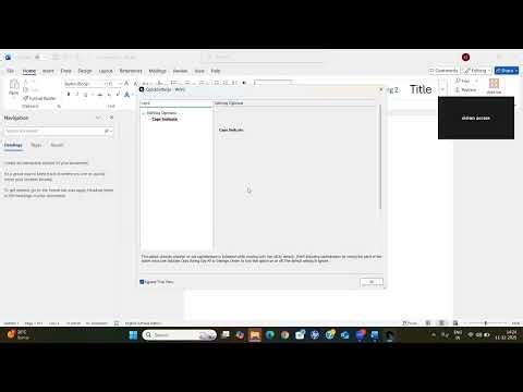 JAWS Tip: Automatically Hear Capital Words & Lines While Reading in Microsoft Word