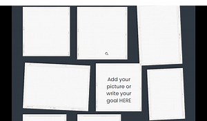 Printable 2023 Vision Board | Template | Instant Download | Goals - Etsy