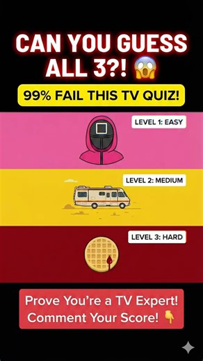 Can You Guess All 3? 📺 TV Show Challenge (99% Fail) #Shorts #quiz #tvshow