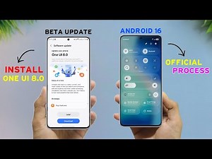Install One Ui 8.0 Android 16 Beta Update in Samsung Devices | Best Way to Install