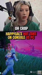 HappyGal’s Opinion On Console vs PC #happyhappygal #fortnite #consolegaming #pcgaming #debate | Happy Happy Gal