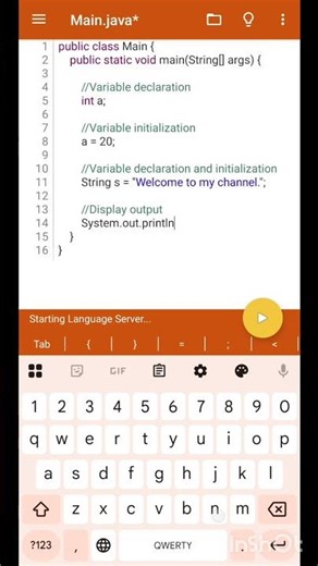 Variables declaration and initialization in java!