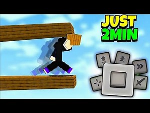 How to do Fast Bridging in MCPE | Noob to Pro Just in to Minutes