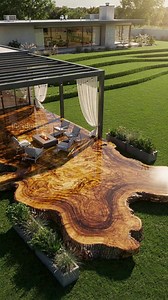 756K views · 2.2K reactions | Gorgeous Custom Epoxy Resin Patio Transformation! #epoxy #patio #diy | Visionary Designs | Facebook