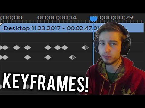 How to use Keyframes in Adobe Premiere Pro CC 2017/2018 Tutorial (Learn Animation Effects Easy/Fast)