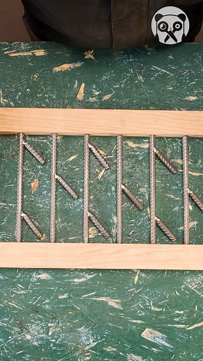Heavy-Duty Rebar Coat Hanger! | Crafty Panda