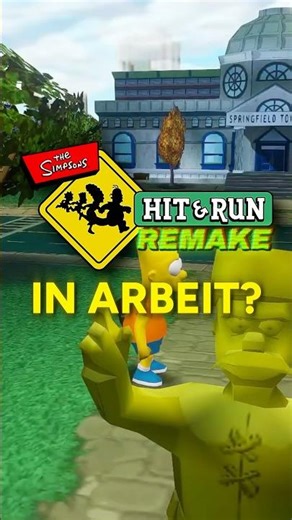 Simpsons Hit & Run Remake? New clues are causing hype! #gaming #news #thesimpsons #ytshorts