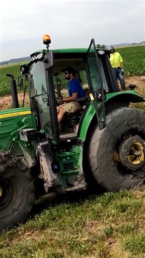 A look at a massive tractor in action