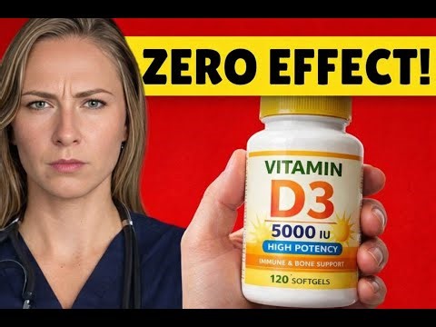 SENIORS, You're Taking Vitamin D the WRONG Way! (Doctor Explains)