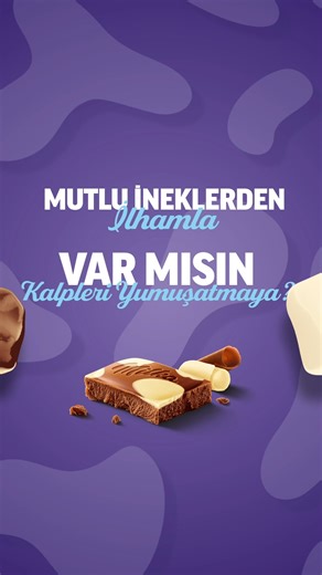 🐮 🤍 Mutlu İneklerin neşesi, Milka Happy Cows paketinin içinde saklı! #Milka #MilkaTR #KalpleriYumuşatanÇikolata | Milka