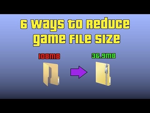 6 ways to reduce the file size of your game