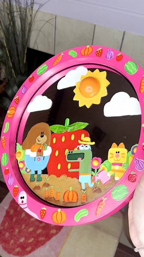 16K views · 117 reactions | Looks like Happy's earned his Food Growing Badge!  凌 Spring is in full swing   nickid_creations on TikTok #HeyDuggee #HomeDecor #Painting #Mirror #Handmade | Hey Duggee | Facebook