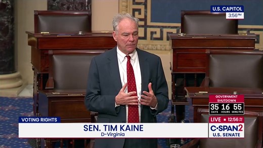 Sen. KAINE: I’m happy—because my friends won on Tuesday. But I’m happy anytime we have elections where people really participate. The kinds of things we’ve done in Virginia to make elections more accessible to all are commonsense, good for democracy, and good for voters. | Senate Judiciary Committee