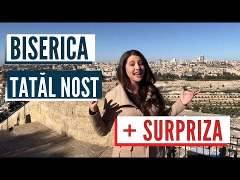 O surpriză specială de la canalul Israel cu Aline! Și vizită la Biserica Tatăl Nostru!