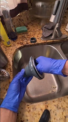 Replace new KRAUS kitchen sink strainer