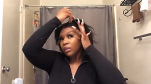 Watch straght wig install on Amazon Live