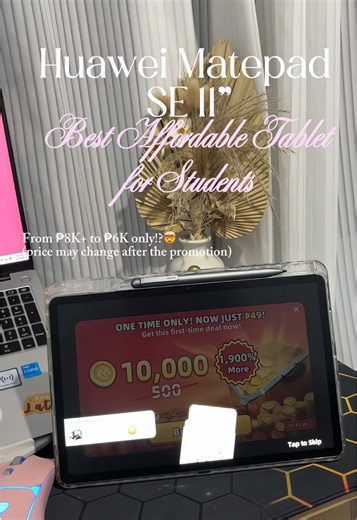 Best Affordable Tablet for Students: Huawei MatePad SE 11