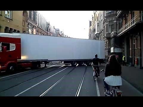 Amazing Dutch truck driver