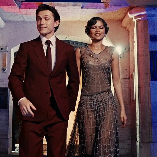 tom holland zendaya spider man: brand new day press