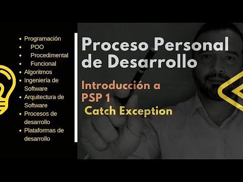 Introduccion a PSP-1 (Personal Software Process) V1