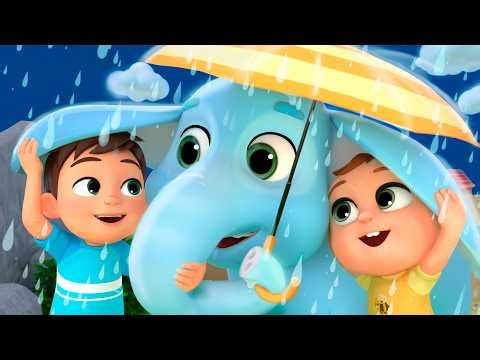 Rainy Day Zoo! | Zoo Animals Play in the Rain | Baby songs | Nursery Rhymes & Kids Songs