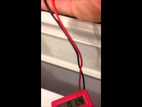 gfi ground fault interupter outlet testing with voltage meter tutorial