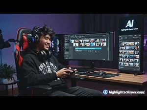 AI Video Editor for Gamers | Highlights Clipper for Gamers