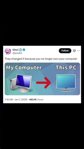 Wow!!! My #computer vs #thispc #tech #windows #intel #os #fyp #shorts #youtube #youtubeshorts #memes