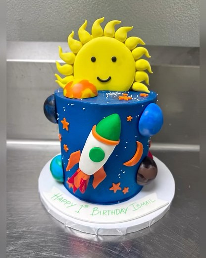 1.6K views | 敖☀️ #spacecake #caketutorial #cakedecorator #cakereels #bakerylife | Gen Next Cakes | Facebook