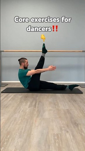 Core exercises for dancers‼️ #balletcore #coreworkout #balletdance #pilates