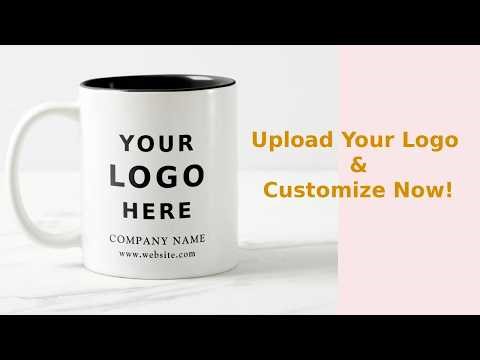 Customize Your Logo Coffee Mug – Easy Personalization - Custom Logo Mugs
